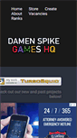 Mobile Screenshot of damenspike.com